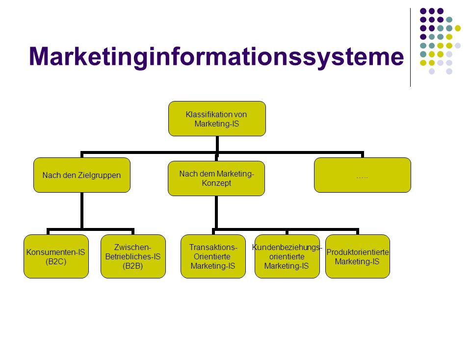 Marketinginformationssysteme