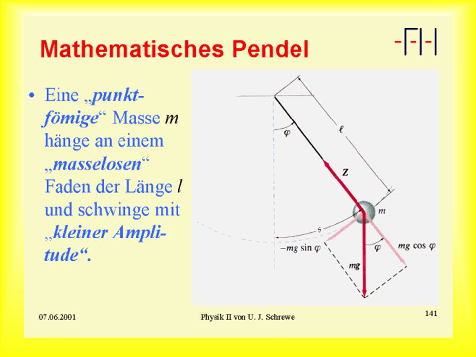 Mathematisches Pendel