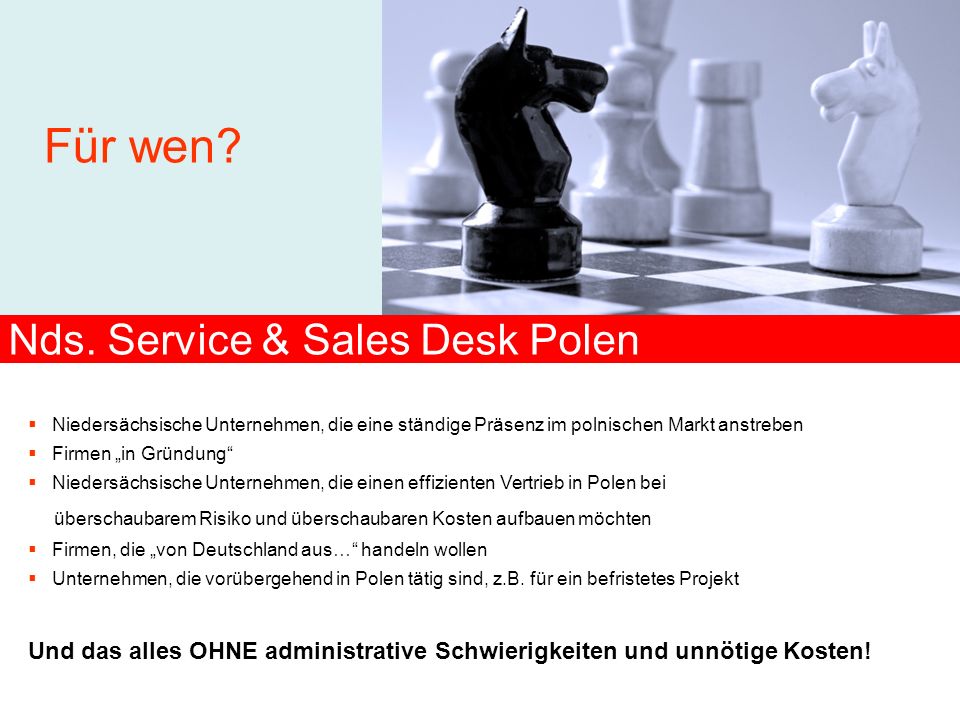 Nds. Service & Sales Desk Polen