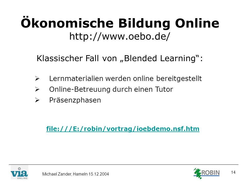 Ökonomische Bildung Online