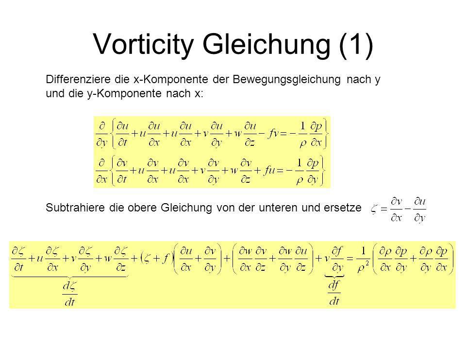 Vorticity Gleichung (1)