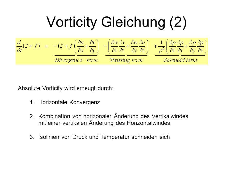 Vorticity Gleichung (2)