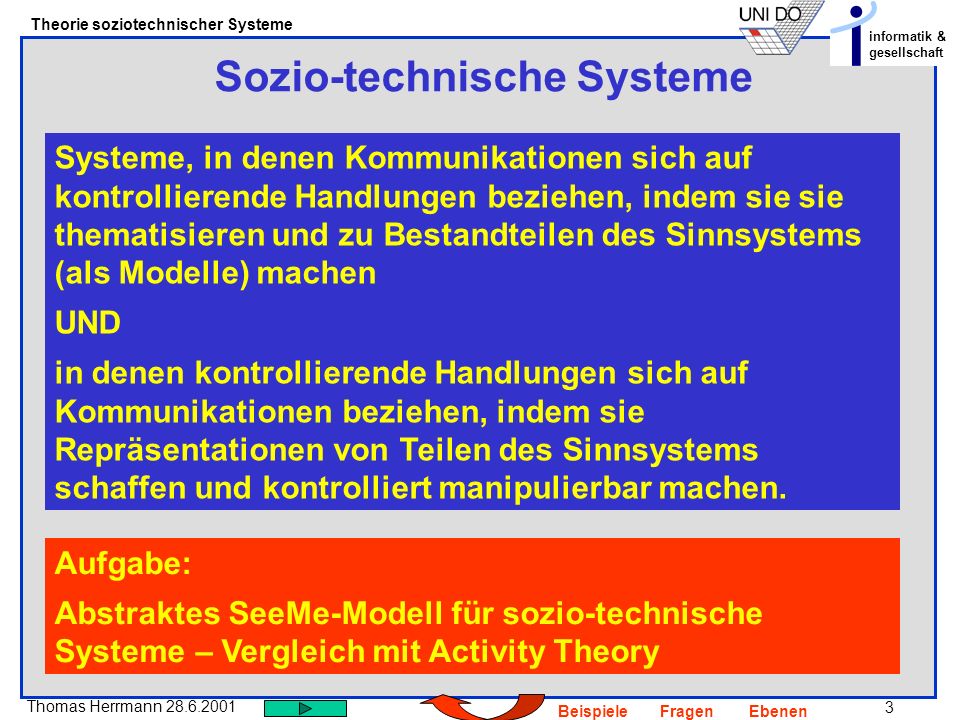 Sozio-technische Systeme