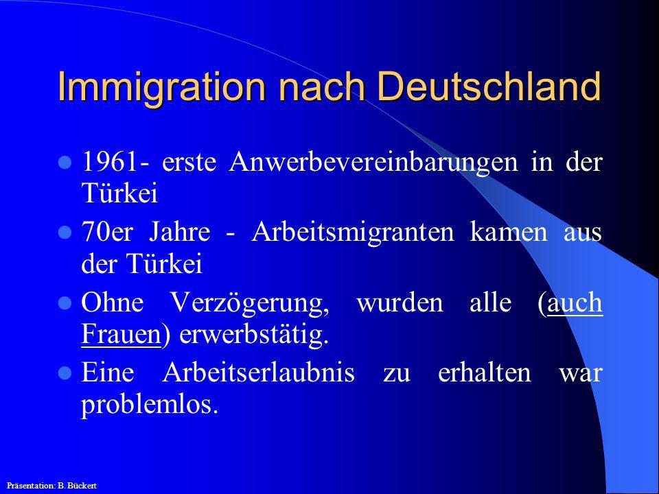 Immigration nach Deutschland