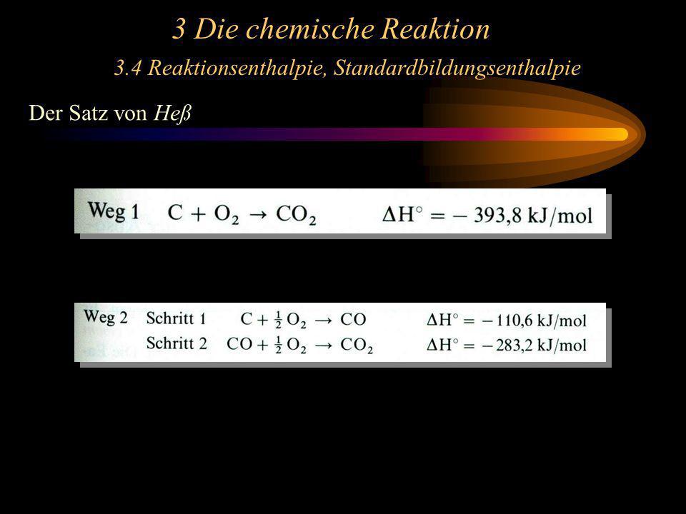 3 Die chemische Reaktion. 3