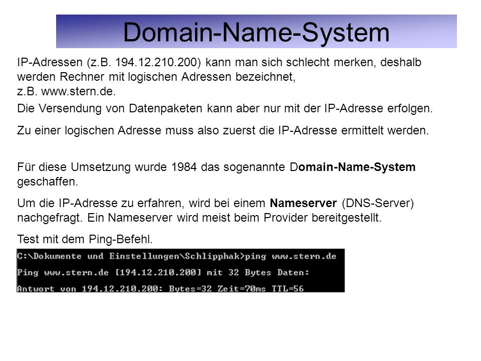 Domain-Name-System