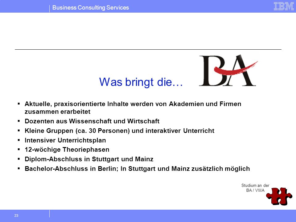Was bringt die… Aktuelle, praxisorientierte Inhalte werden von Akademien und Firmen zusammen erarbeitet.