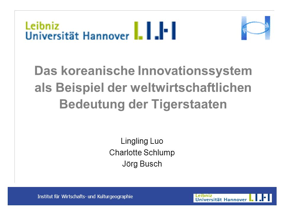 Lingling Luo Charlotte Schlump Jörg Busch