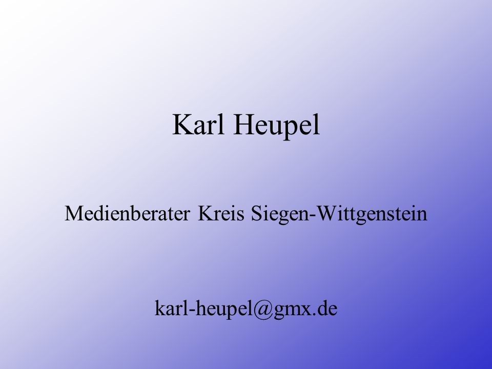 Medienberater Kreis Siegen-Wittgenstein