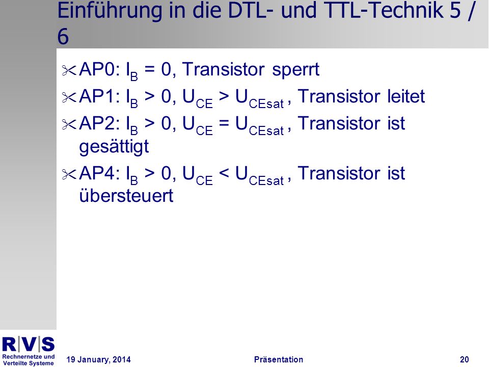 Einführung in die DTL- und TTL-Technik 5 / 6
