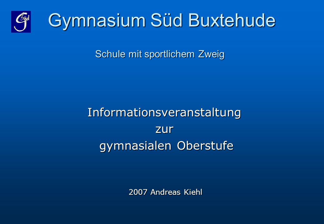 Gymnasium Süd Buxtehude