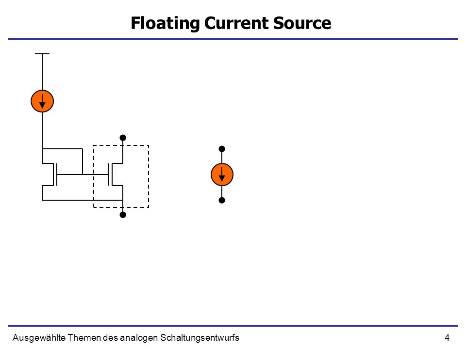 Floating Current Source