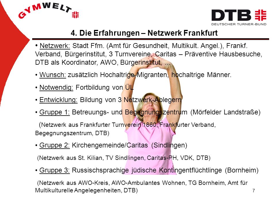 4. Die Erfahrungen – Netzwerk Frankfurt