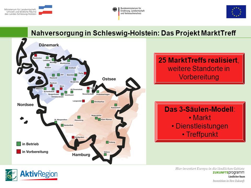 Nahversorgung in Schleswig-Holstein: Das Projekt MarktTreff