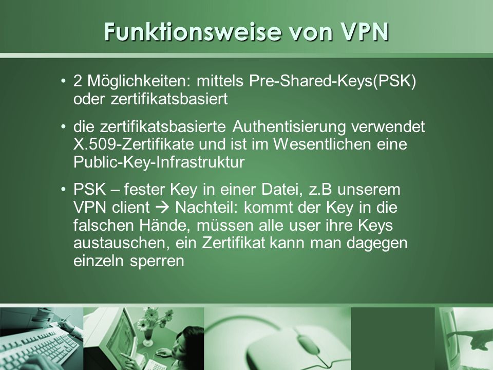 Funktionsweise von VPN