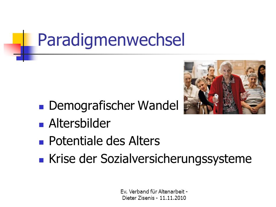 Ev. Verband für Altenarbeit - Dieter Zisenis