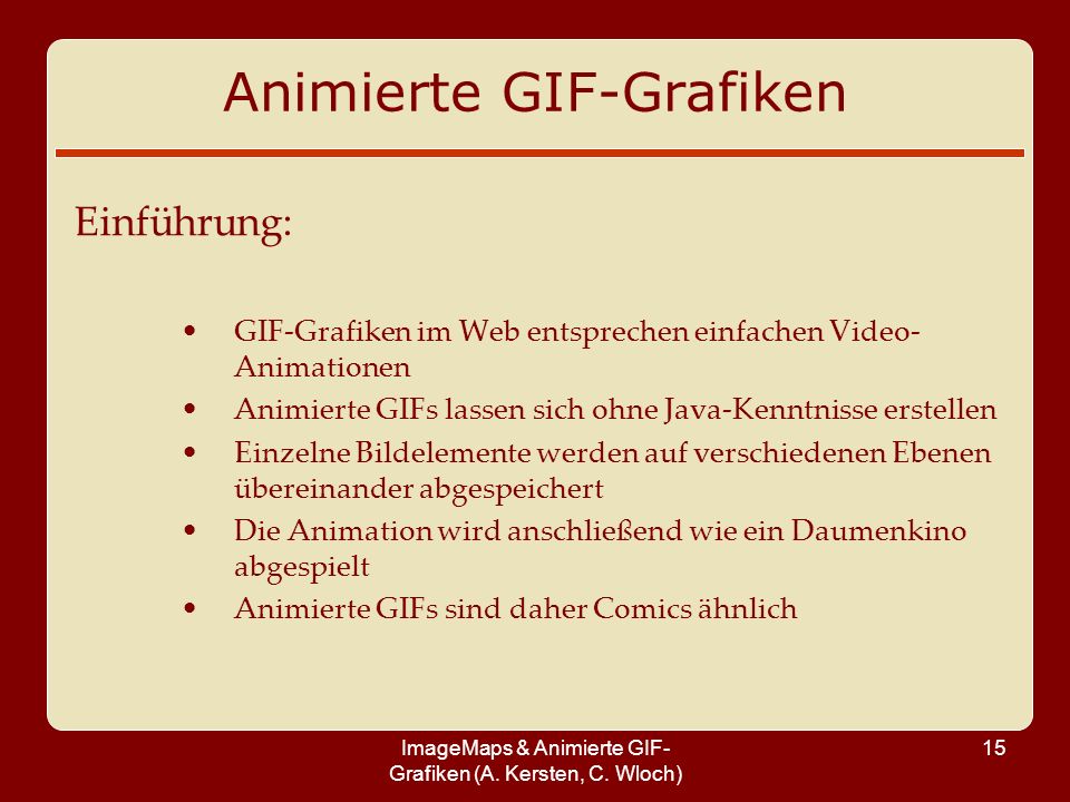 Animierte GIF-Grafiken