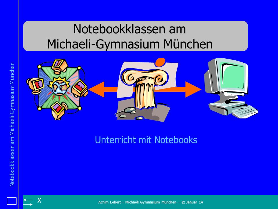 Notebookklassen am Michaeli-Gymnasium München
