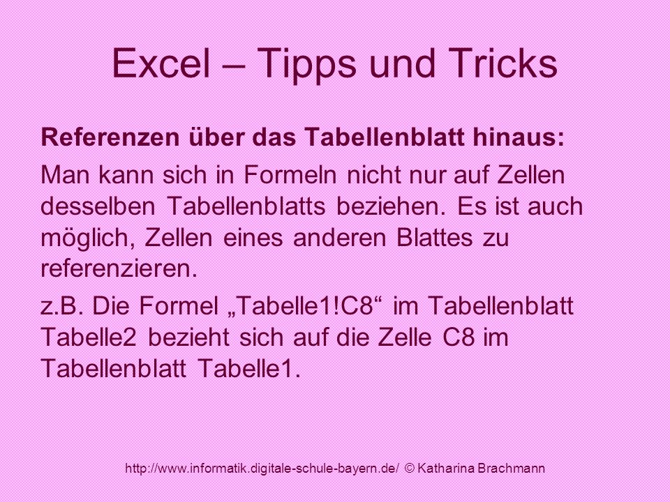 Excel – Tipps und Tricks