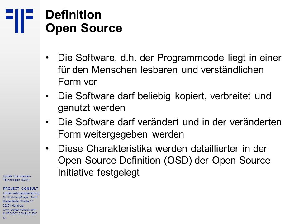 Definition Open Source