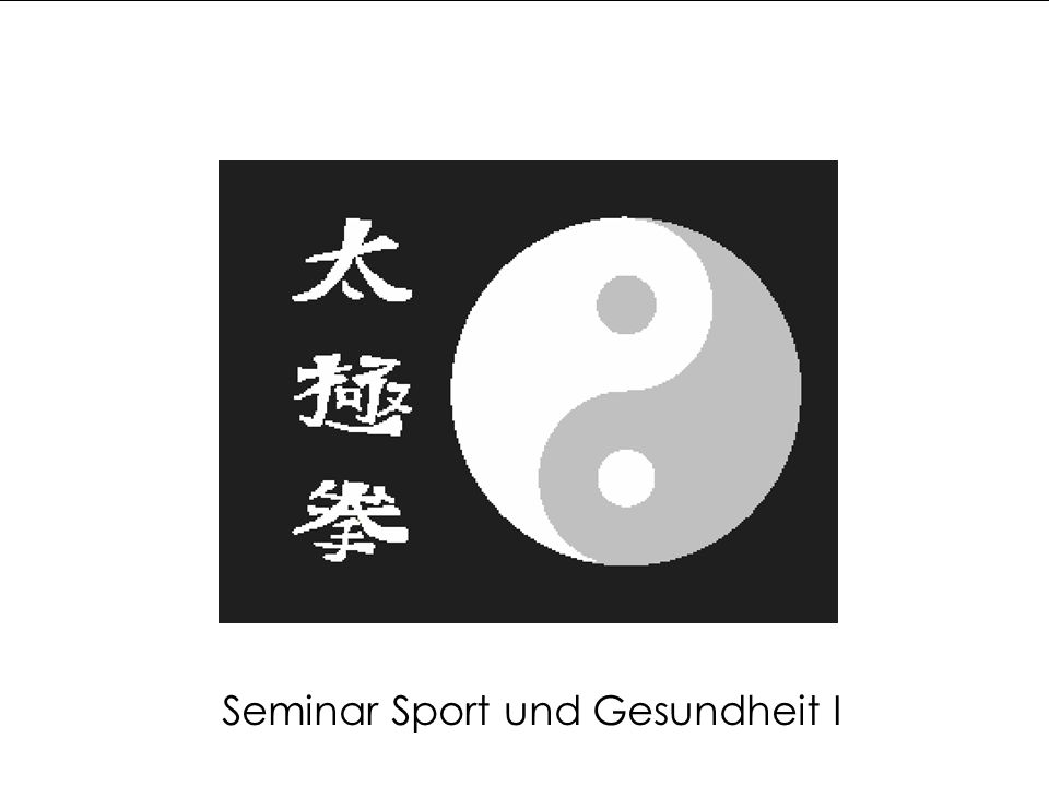 Seminar Sport und Gesundheit I