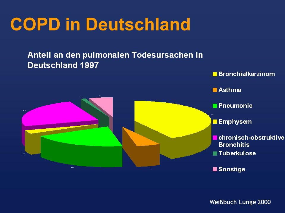 COPD in Deutschland Weißbuch Lunge 2000