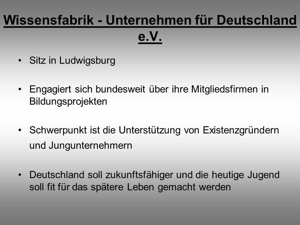 Wissensfabrik - Unternehmen für Deutschland e.V.