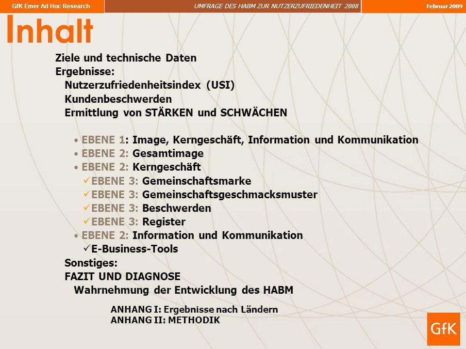 Inhalt Ziele und technische Daten Ergebnisse: