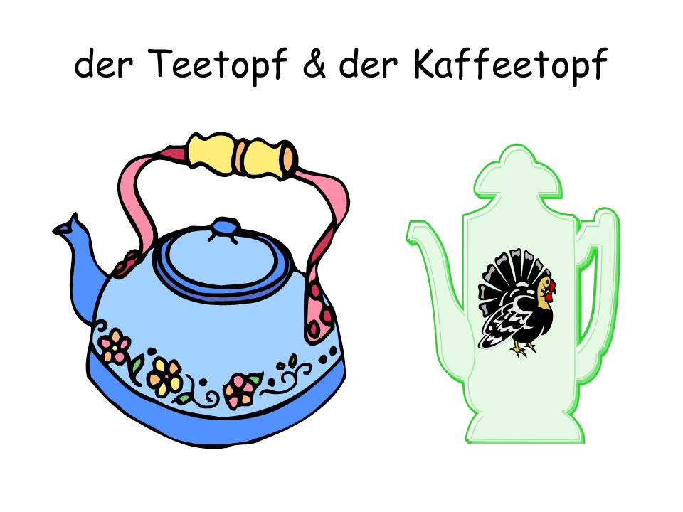 der Teetopf & der Kaffeetopf