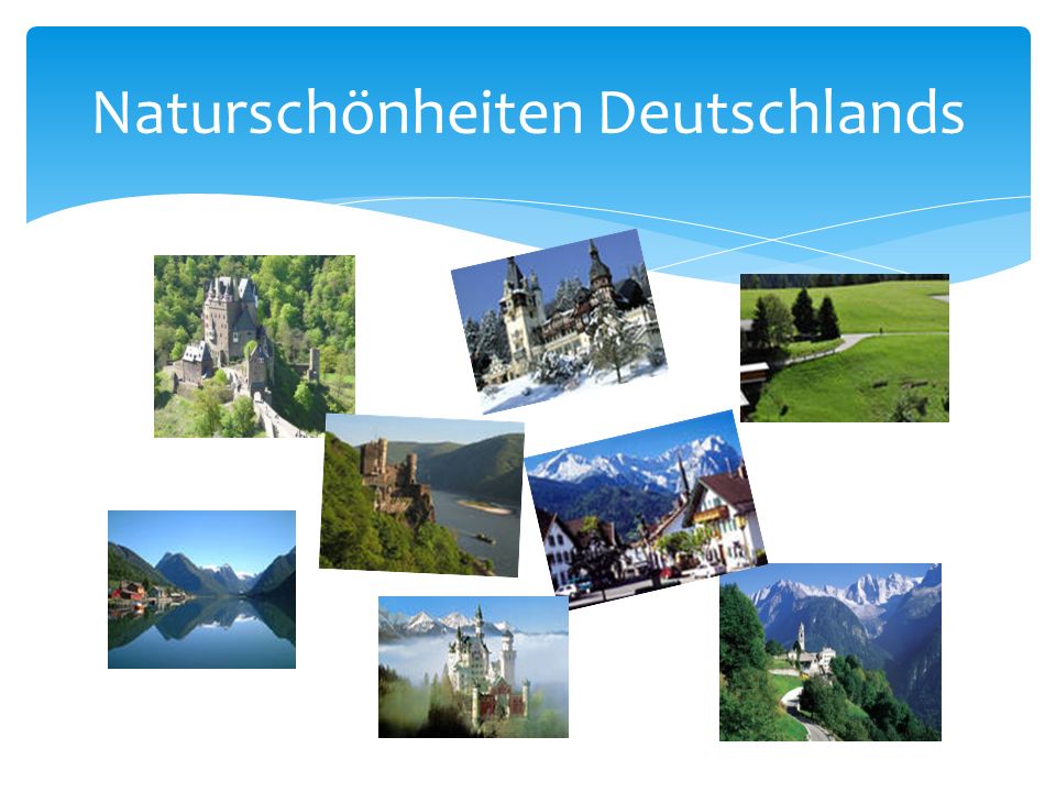 Naturschönheiten Deutschlands