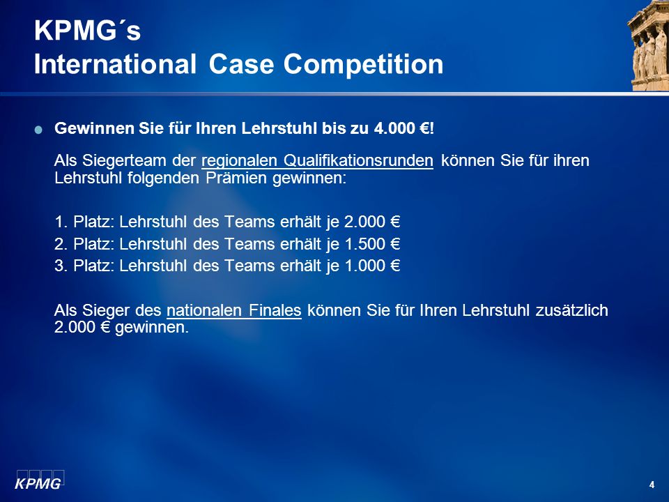 KPMG´s International Case Competition