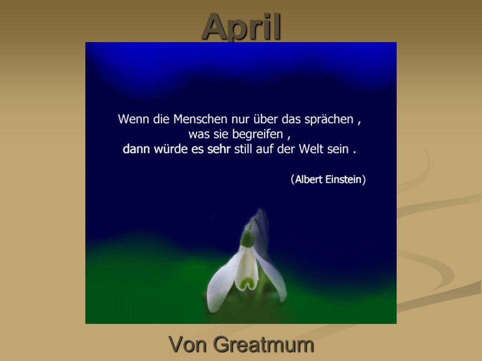 April Von Greatmum