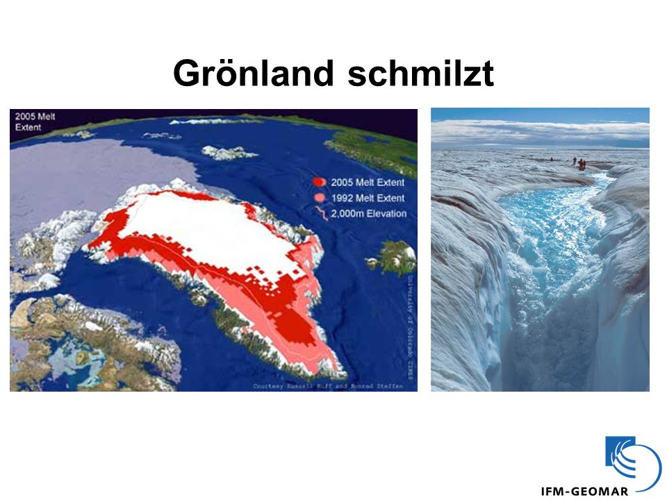 Grönland schmilzt