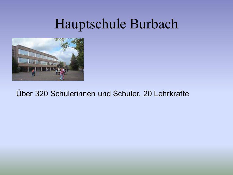 Hauptschule Burbach Über 320 Schülerinnen und Schüler, 20 Lehrkräfte
