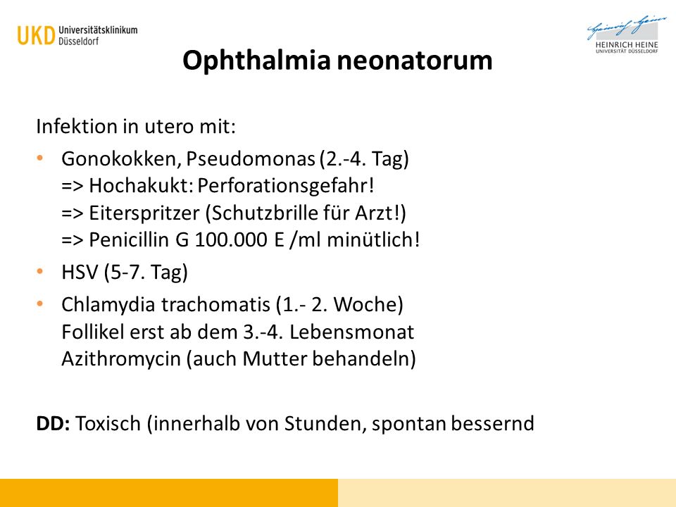 Ophthalmia neonatorum