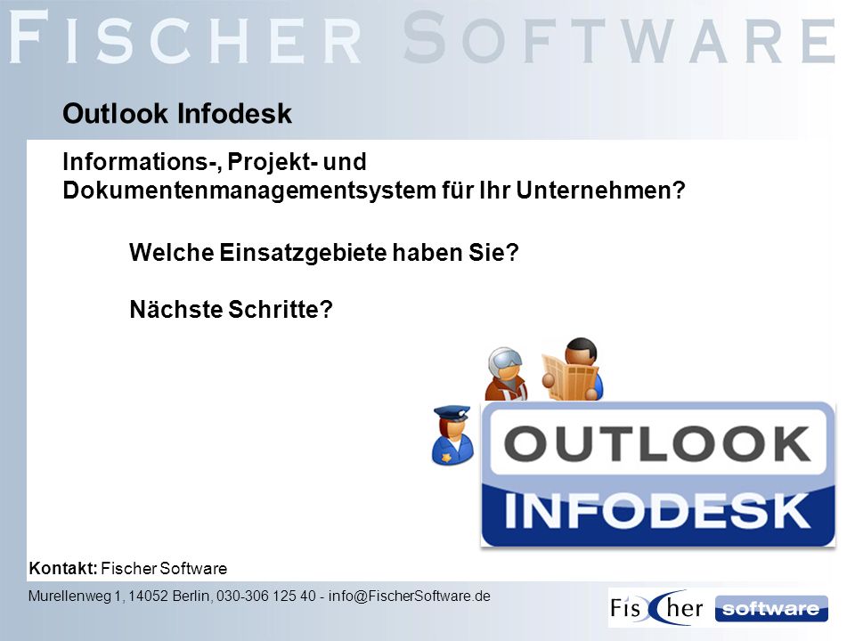 Outlook Infodesk Informations-, Projekt- und