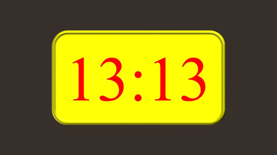 13:13