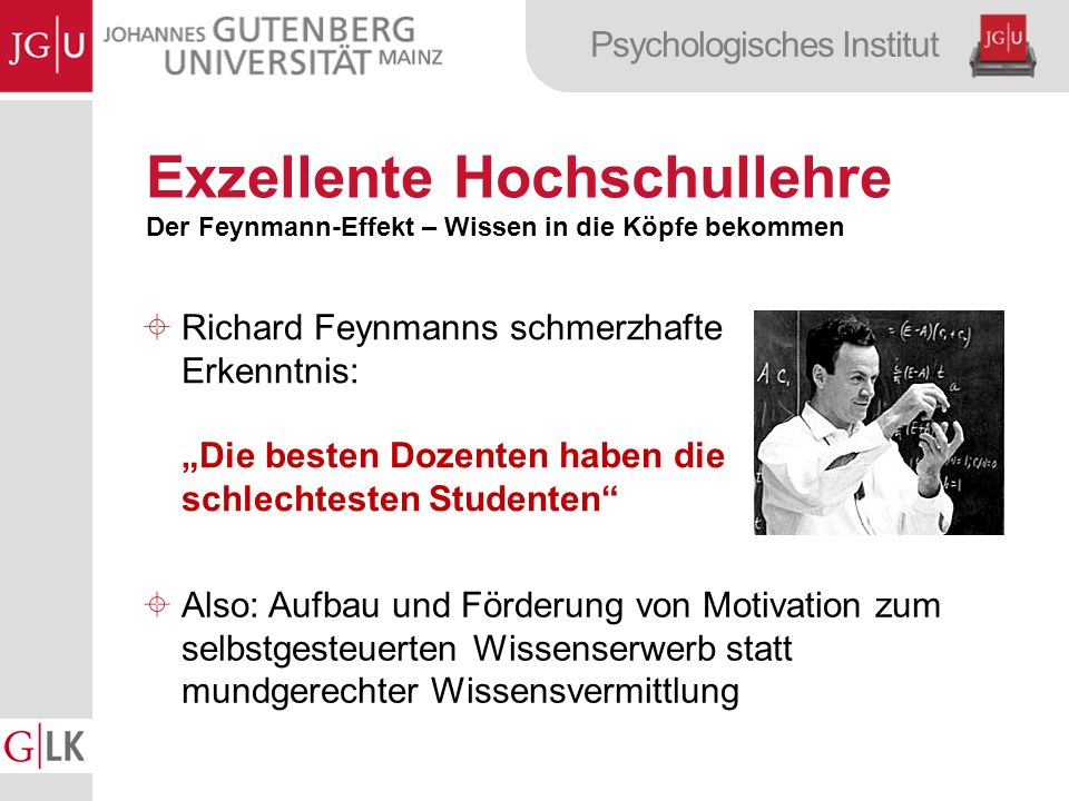 Exzellente Hochschullehre