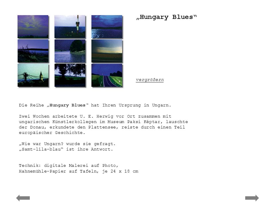 Ute Elisabeth Herwig - Hungary Blues