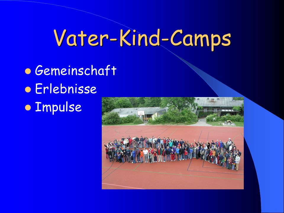 Vater-Kind-Camps Gemeinschaft Erlebnisse Impulse