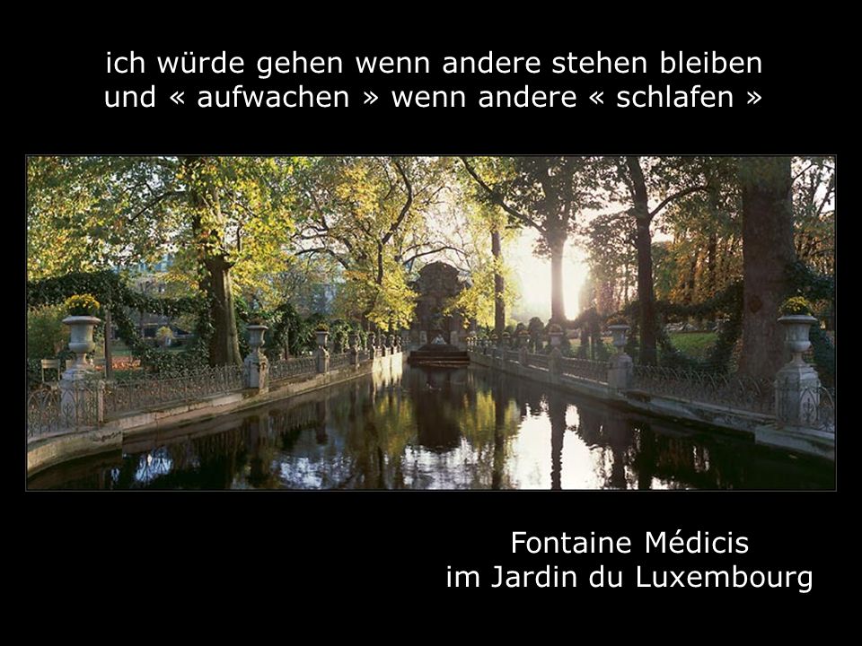 Fontaine Médicis im Jardin du Luxembourg