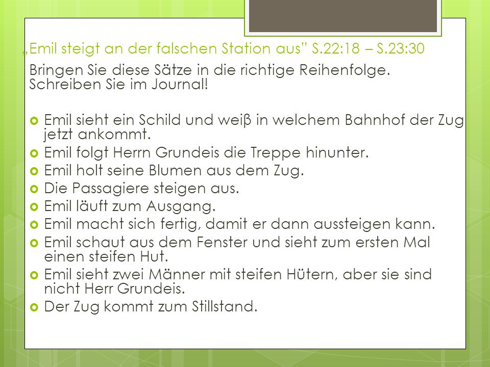 „Emil steigt an der falschen Station aus S.22:18 – S.23:30
