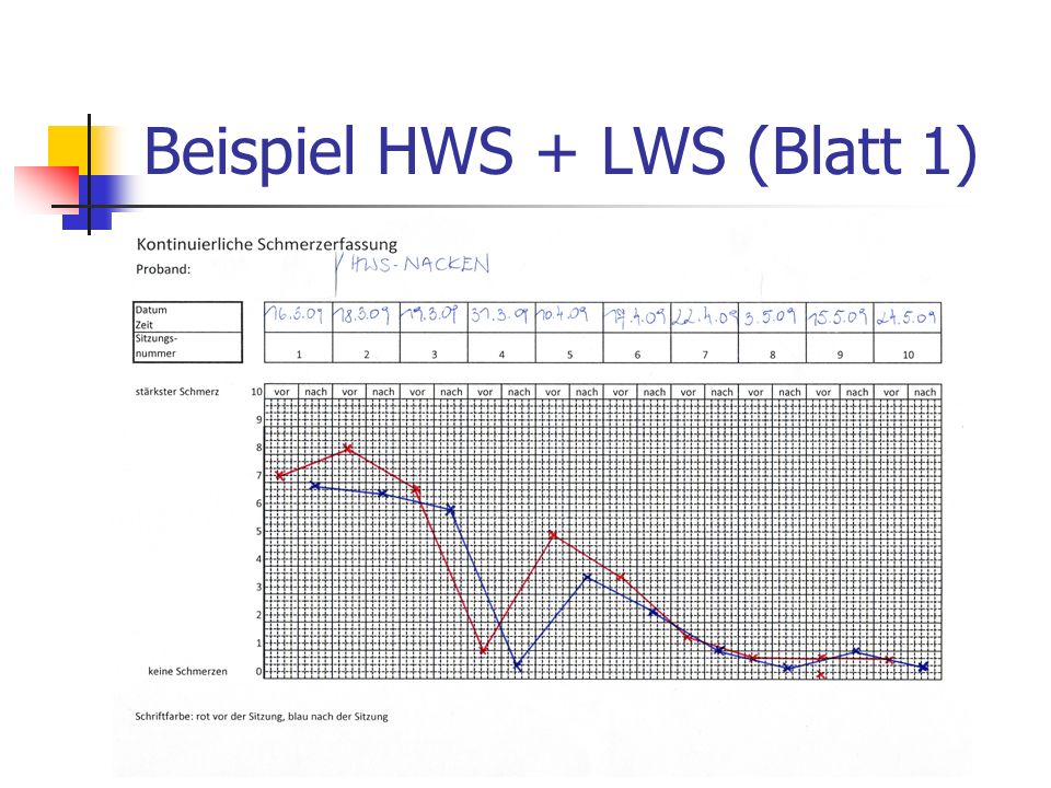 Beispiel HWS + LWS (Blatt 1)