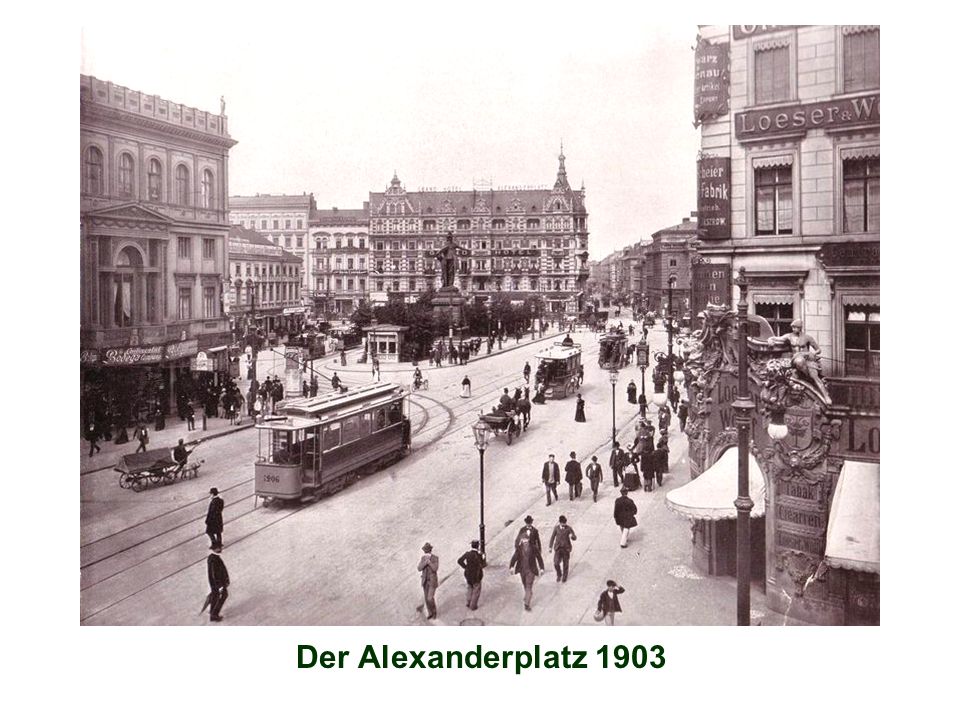 Der Alexanderplatz 1903