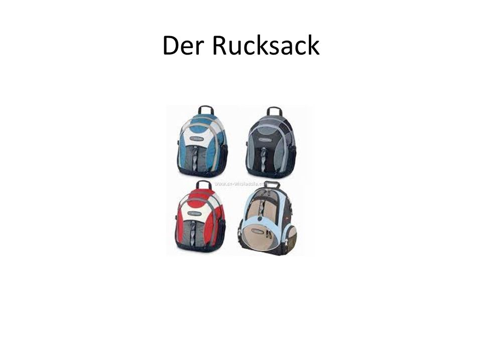 Der Rucksack