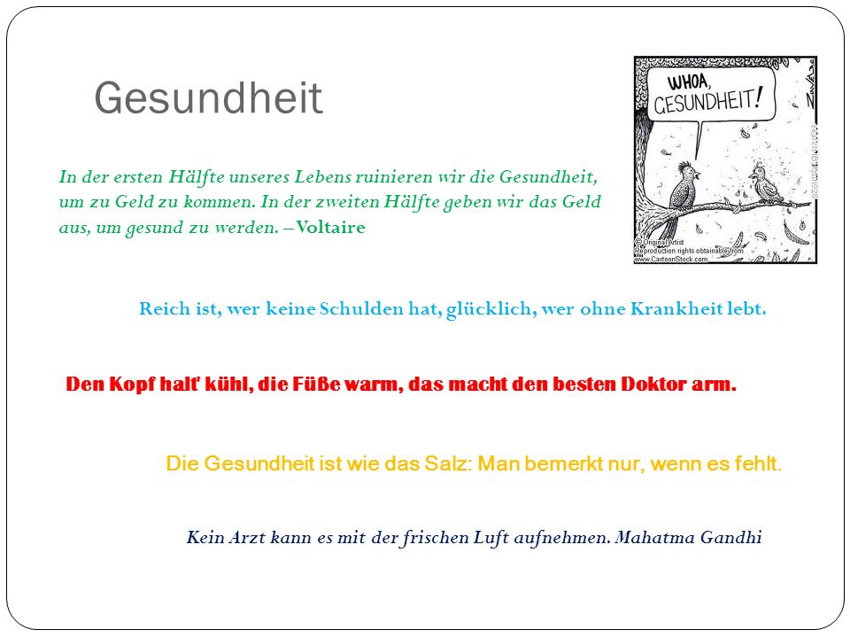 Gesundheit
