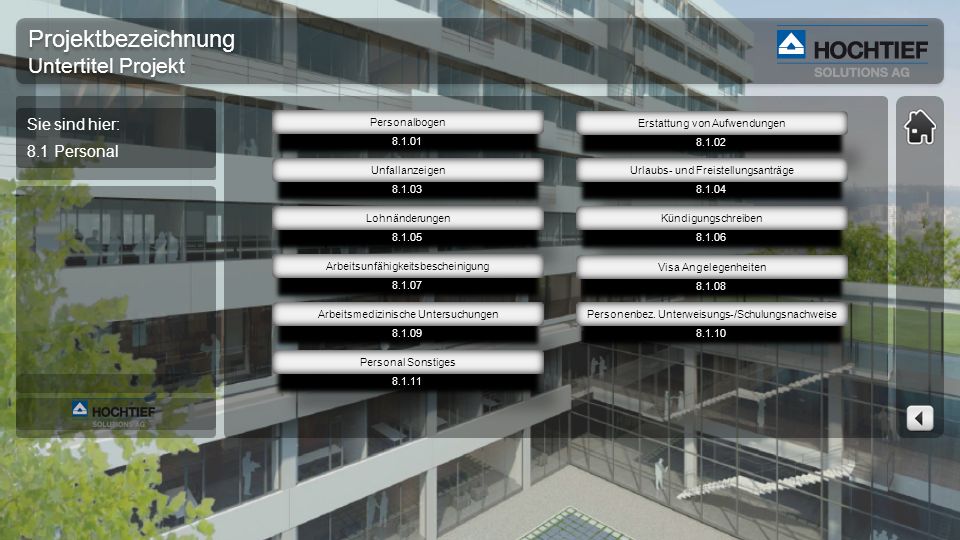 Start Tab What you can do… Terminal Construction Sie sind hier: