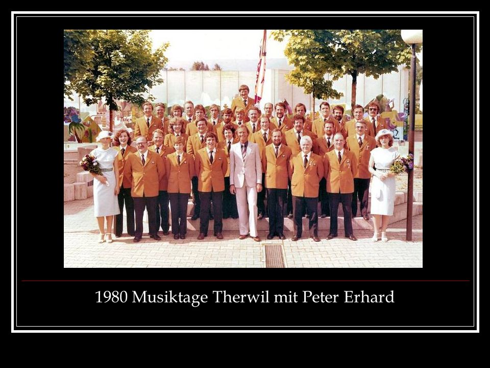 1980 Musiktage Therwil mit Peter Erhard