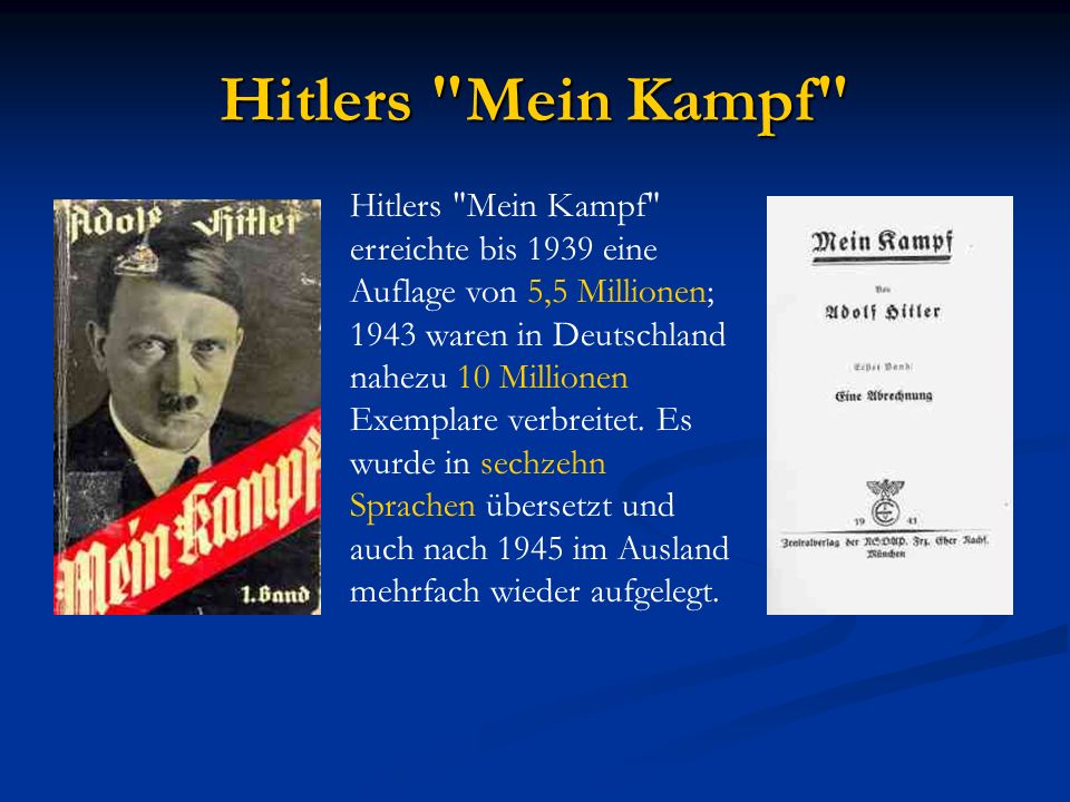Hitlers Mein Kampf