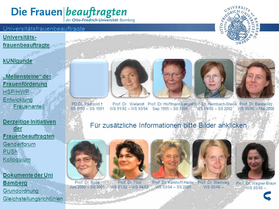 Universitätsfrauenbeauftragte